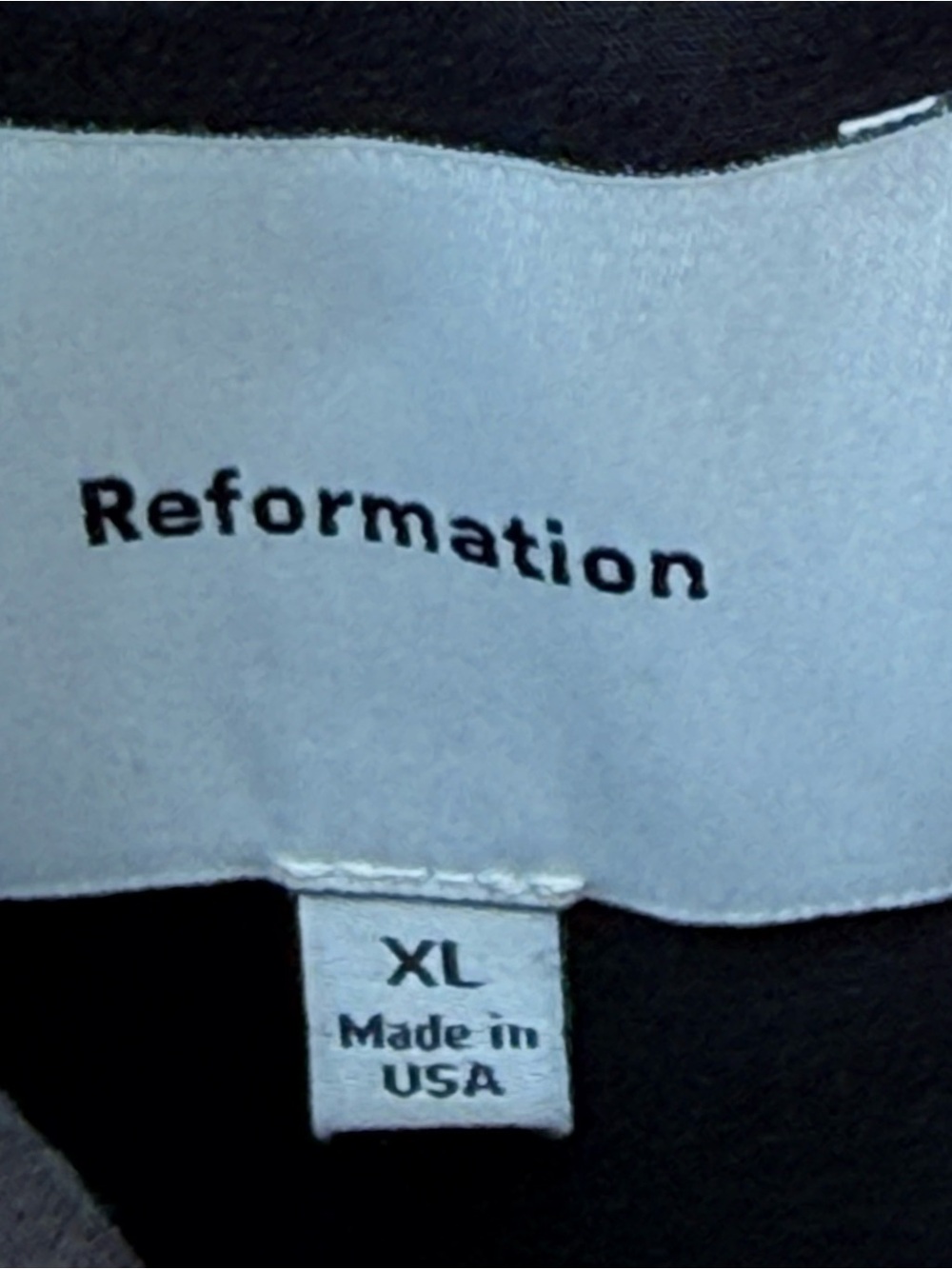 NWT Reformation Noah Knit Dress in Black - Size XL - Picture 3 of 6